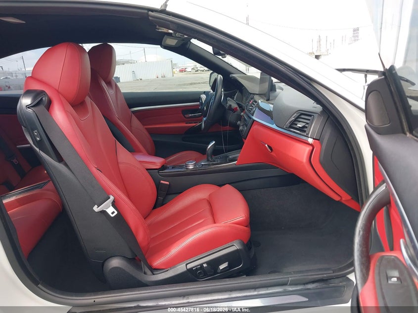 2015 BMW 4er VIN WBA3T3C55F5A40728 IAAI salvage auction — FRONT & REAR, Salvage Title, sold $4,750 on 2026-08-19 (photo 5)