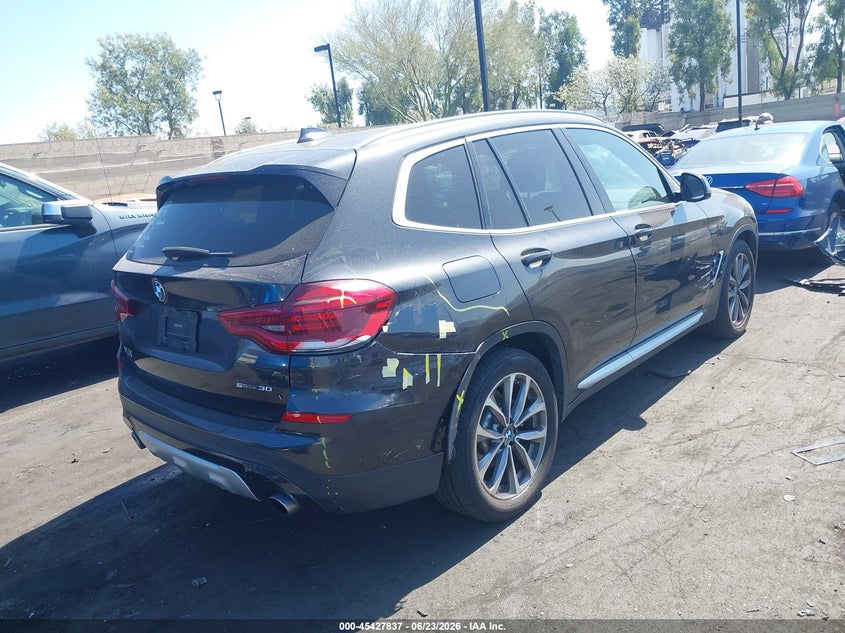 2019 BMW X3 VIN 5UXTR7C57KLF24090 IAAI salvage auction — RIGHT REAR, Salvage Title, sold $7,800 on 2026-07-31 (photo 6)