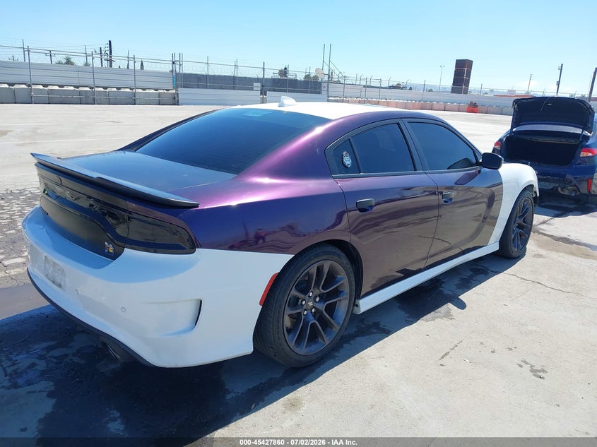 2023 Dodge Charger VIN 2C3CDXGJ3PH592254 IAAI salvage auction — FRONT END, Wait Title, sold $13,300 on 2026-09-21 (photo 4)