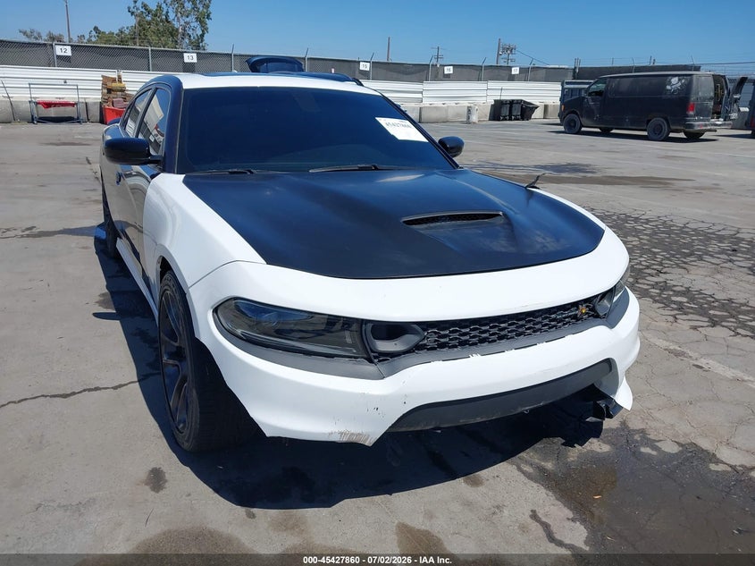 2023 Dodge Charger VIN 2C3CDXGJ3PH592254 IAAI salvage auction — FRONT END, Wait Title, sold $13,300 on 2026-09-21 (photo 6)