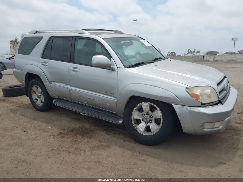 2004 Toyota 4runner VIN JTEZU17R040028372 IAAI salvage auction — RIGHT SIDE, Salvage (California), sold $1,650 on 2026-07-29 (photo 1)