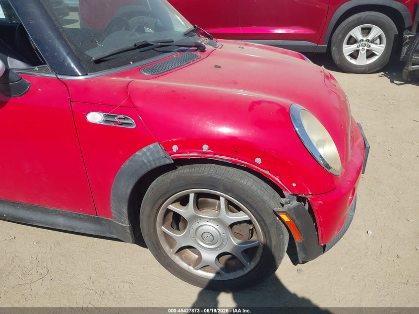 2005 Mini Cooper VIN WMWRE33575TG96718 IAAI salvage auction — RIGHT FRONT, Salvage (California), sold $275 on 2026-07-29 (photo 6)