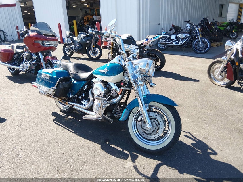 2001 Harley-davidson Flhrci VIN 1HD1FRW391Y609873 IAAI salvage auction — LEFT FRONT, Salvage (Nevada), sold $1,200 on 2026-07-21 (photo 1)