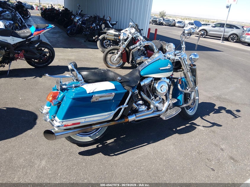 2001 Harley-davidson Flhrci VIN 1HD1FRW391Y609873 IAAI salvage auction — LEFT FRONT, Salvage (Nevada), sold $1,200 on 2026-07-21 (photo 4)