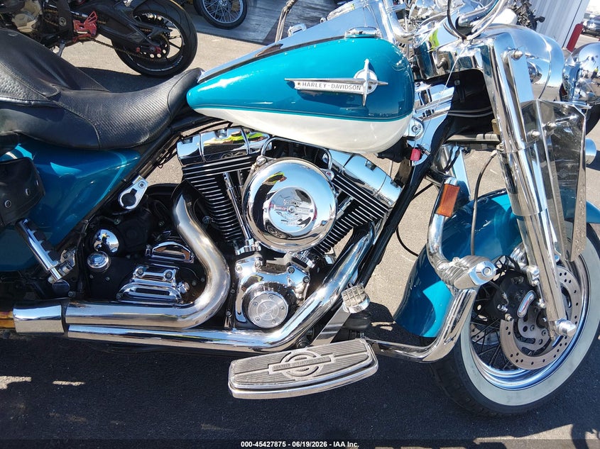 2001 Harley-davidson Flhrci VIN 1HD1FRW391Y609873 IAAI salvage auction — LEFT FRONT, Salvage (Nevada), sold $1,200 on 2026-07-20 (photo 8)