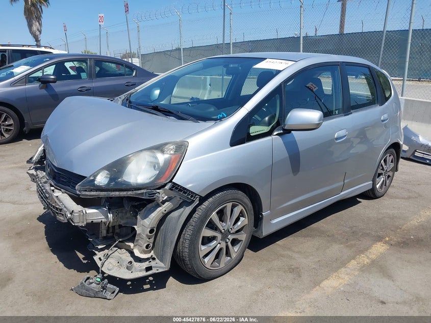 2012 Honda Fit VIN JHMGE8H53CC011414 IAAI salvage auction — FRONT END, Salvage Title, sold $1,100 on 2026-07-29 (photo 2)
