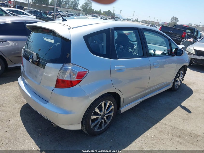 2012 Honda Fit VIN JHMGE8H53CC011414 IAAI salvage auction — FRONT END, Salvage Title, sold $1,100 on 2026-07-29 (photo 4)