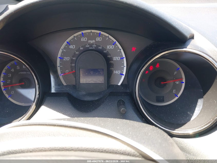 2012 Honda Fit VIN JHMGE8H53CC011414 IAAI salvage auction — FRONT END, Salvage Title, sold $1,100 on 2026-07-29 (photo 7)