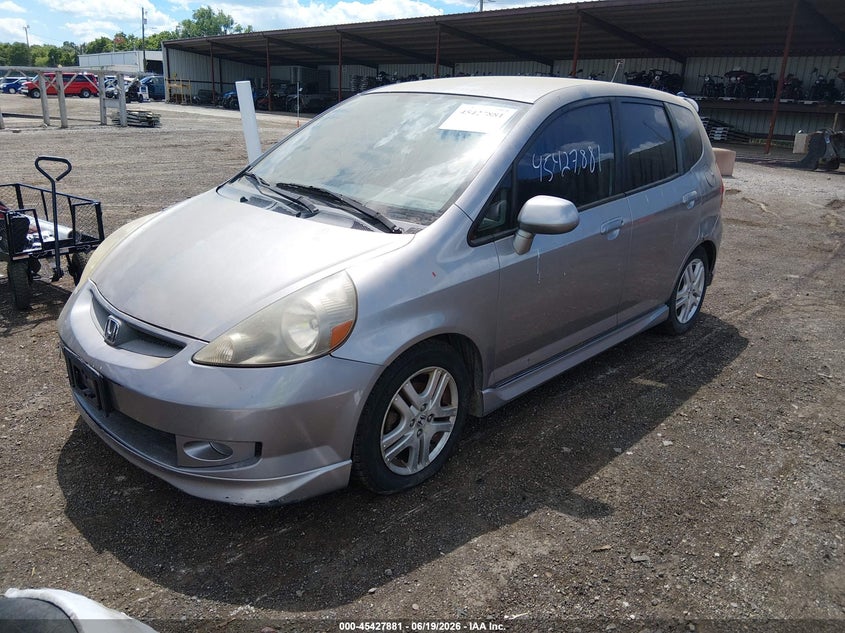 2007 Honda Fit VIN JHMGD38617S013320 IAAI salvage auction — NORMAL WEAR, Salvage (Ohio), sold $525 on 2026-07-08 (photo 2)