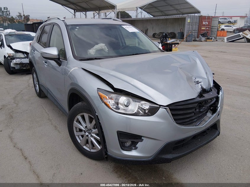 2016 Mazda Cx-5 VIN JM3KE2CY9G0873206 IAAI salvage auction — FRONT END, Salvage Title, sold $2,000 on 2026-07-22 (photo 1)