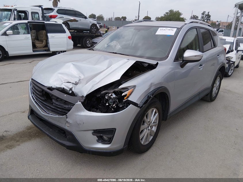 2016 Mazda Cx-5 VIN JM3KE2CY9G0873206 IAAI salvage auction — FRONT END, Salvage Title, sold $2,000 on 2026-07-22 (photo 2)