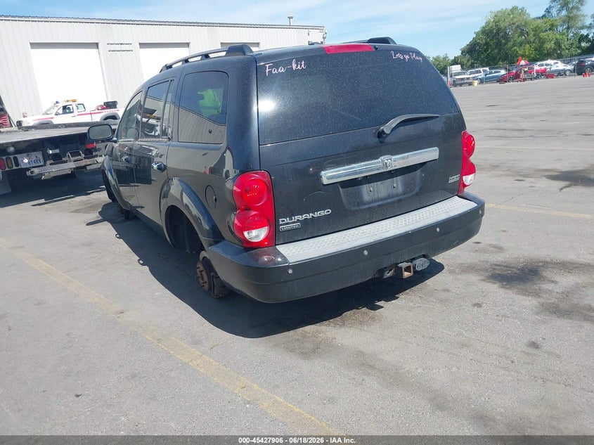 2008 Dodge Durango VIN 1D8HB58218F134588 IAAI salvage auction — NORMAL WEAR, Clear (Utah), sold $275 on 2026-07-09 (photo 3)