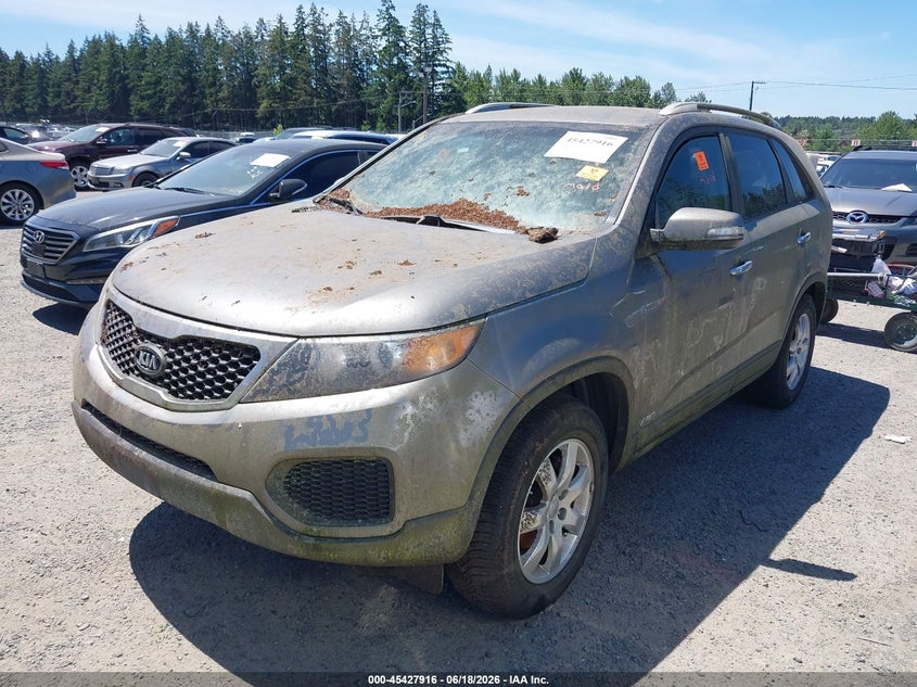2013 Kia Sorento VIN 5XYKTDA27DG319094 IAAI salvage auction — NORMAL WEAR, Clear-Dealer Only (Alaska), sold $725 on 2026-07-29 (photo 2)