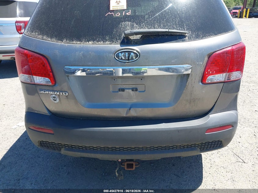2013 Kia Sorento VIN 5XYKTDA27DG319094 IAAI salvage auction — NORMAL WEAR, Clear-Dealer Only (Alaska), sold $725 on 2026-07-29 (photo 6)