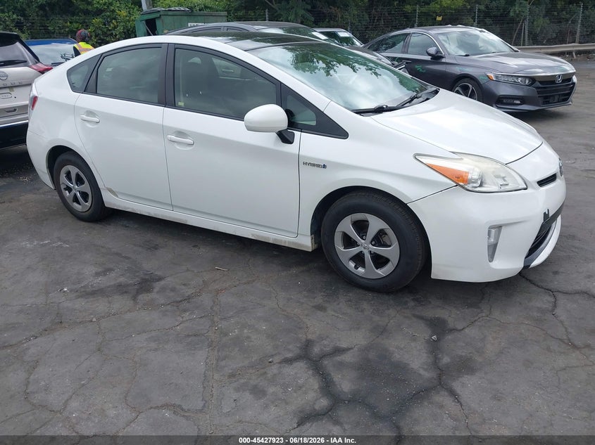 2014 Toyota Prius VIN JTDKN3DU2E1794025 IAAI salvage auction — NORMAL WEAR, Clear (North Carolina), sold $3,950 on 2026-07-23 (photo 1)