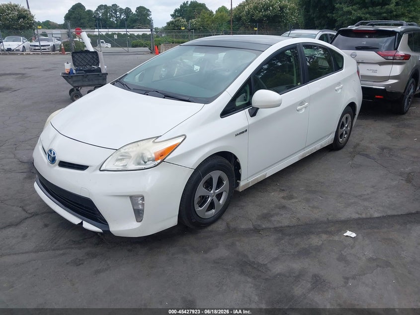 2014 Toyota Prius VIN JTDKN3DU2E1794025 IAAI salvage auction — NORMAL WEAR, Clear (North Carolina), sold $3,950 on 2026-07-23 (photo 2)