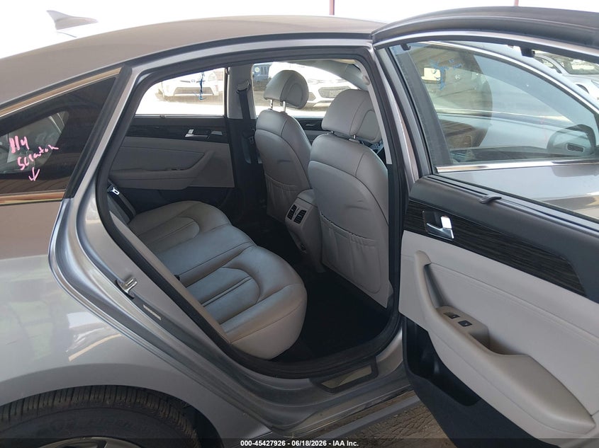 2016 Hyundai Sonata VIN KMHE34L16GA012873 IAAI salvage auction — FRONT END, Salvage Title, sold $25 on 2026-07-21 (photo 8)