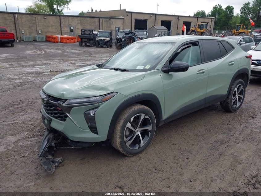 2024 Chevrolet Trax VIN KL77LGE25RC228979 IAAI salvage auction — FRONT END, Salvage Title, sold $1,550 on 2026-07-30 (photo 2)