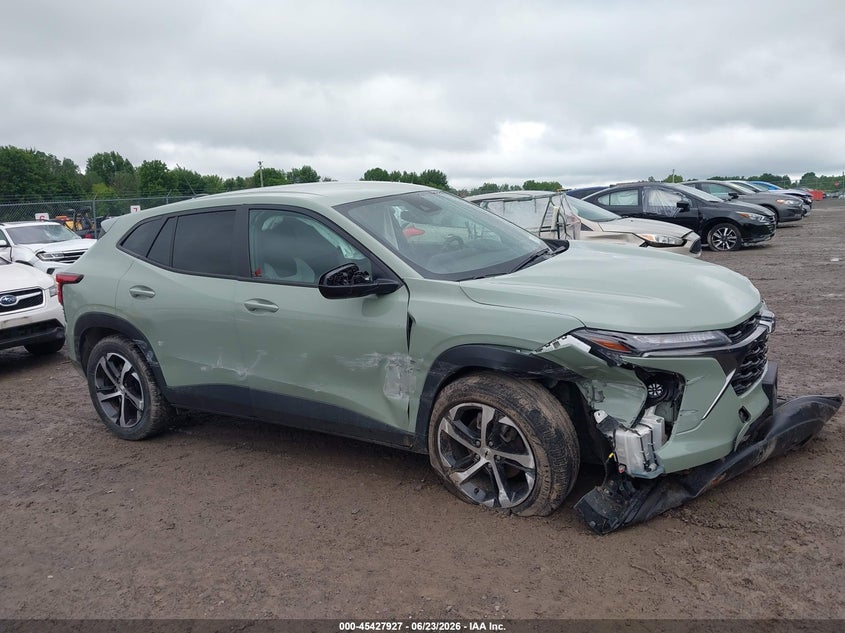 2024 Chevrolet Trax VIN KL77LGE25RC228979 IAAI salvage auction — FRONT END, Salvage Title, sold $1,550 on 2026-07-30 (photo 6)
