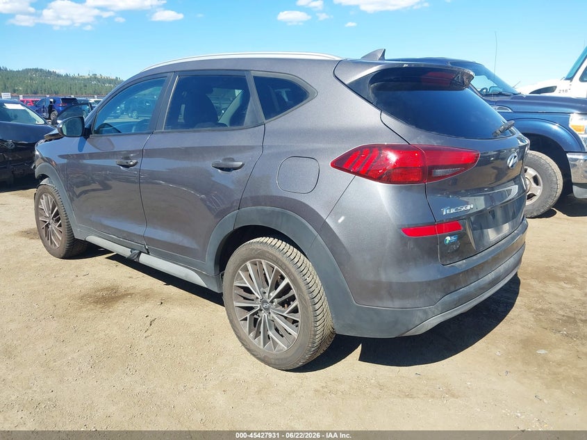 2021 Hyundai Tucson VIN KM8J3CALXMU371215 IAAI salvage auction — FRONT END, Bill Of Sale (Washington), sold $2,200 on 2026-07-14 (photo 3)