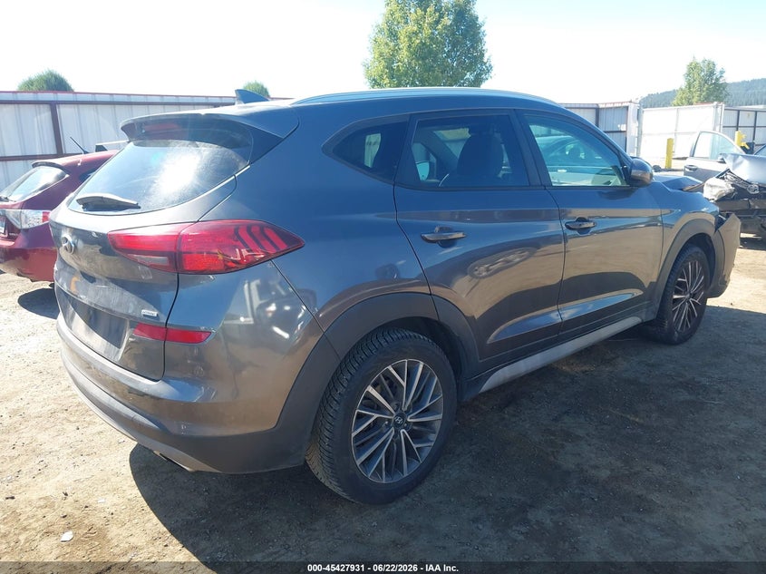 2021 Hyundai Tucson VIN KM8J3CALXMU371215 IAAI salvage auction — FRONT END, Bill Of Sale (Washington), sold $2,200 on 2026-07-14 (photo 4)