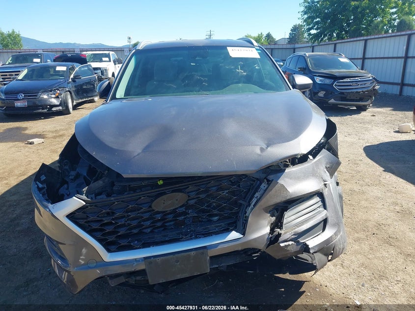 2021 Hyundai Tucson VIN KM8J3CALXMU371215 IAAI salvage auction — FRONT END, Bill Of Sale (Washington), sold $2,200 on 2026-07-14 (photo 6)