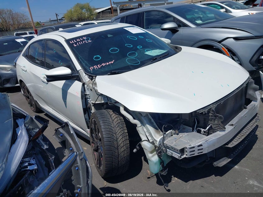 2018 Honda Civic VIN SHHFK7H98JU428495 IAAI salvage auction — RIGHT FRONT, Salvage Title, sold $5,900 on 2026-07-15 (photo 1)