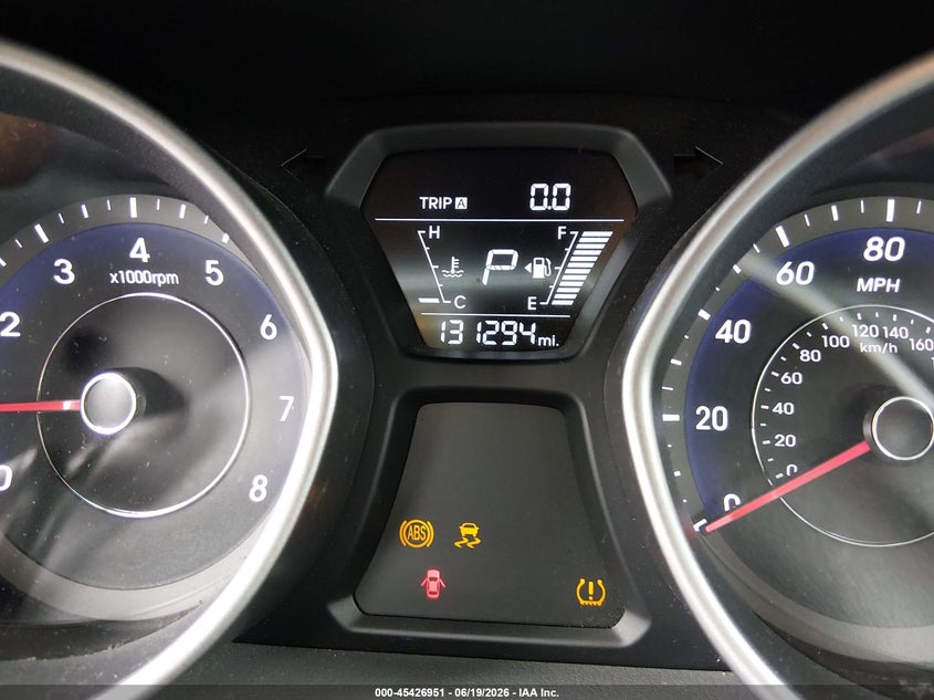2016 Hyundai Elantra VIN 5NPDH4AE2GH688933 IAAI salvage auction — NORMAL WEAR, Salvage (California), sold $1,550 on 2026-07-09 (photo 7)
