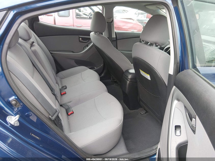 2016 Hyundai Elantra VIN 5NPDH4AE2GH688933 IAAI salvage auction — NORMAL WEAR, Salvage (California), sold $1,550 on 2026-07-09 (photo 8)