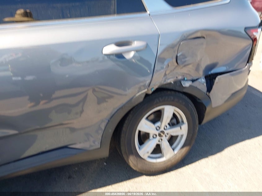 2023 Kia Sorento VIN 5XYRG4LC2PG165715 IAAI salvage auction — REAR END, Salvage (California), sold $5,550 on 2026-07-17 (photo 6)