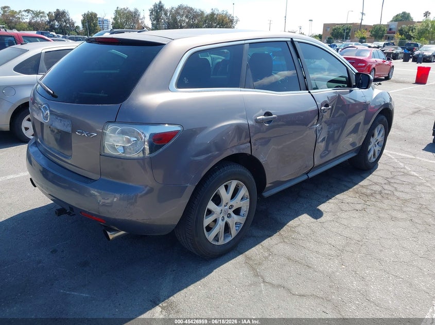 2009 Mazda Cx-7 VIN JM3ER29L090236012 IAAI salvage auction — RIGHT SIDE, Salvage (California), sold $450 on 2026-07-16 (photo 4)