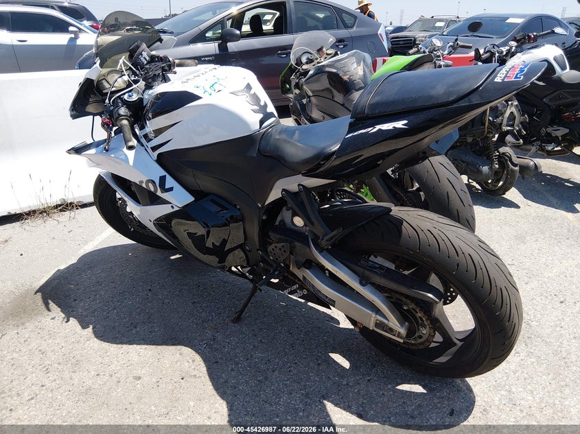 2011 Honda Cbr600 VIN JH2PC4012BK400081 IAAI salvage auction — FRONT END, Salvage (California), sold $2,100 on 2026-07-07 (photo 3)