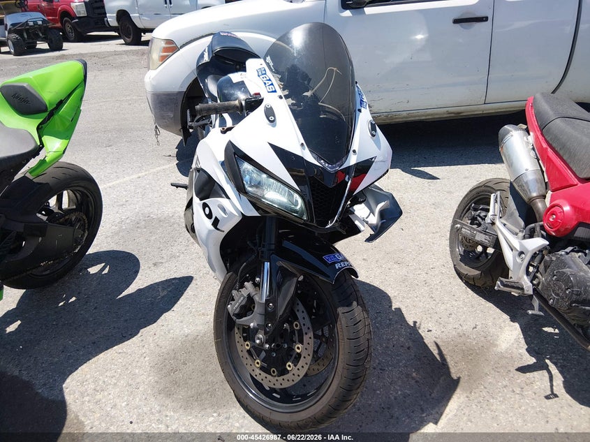 2011 Honda Cbr600 VIN JH2PC4012BK400081 IAAI salvage auction — FRONT END, Salvage (California), sold $2,100 on 2026-07-07 (photo 5)