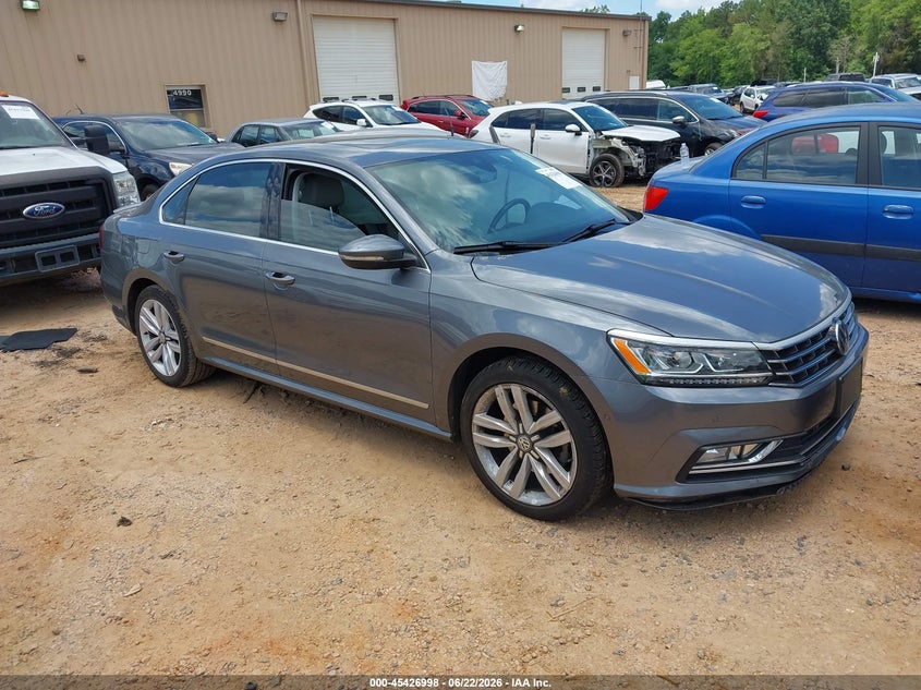 2017 Volkswagen Passat VIN 1VWCT7A39HC080637 IAAI salvage auction — LEFT SIDE, Salvage (North Carolina), sold $2,600 on 2026-07-30 (photo 1)