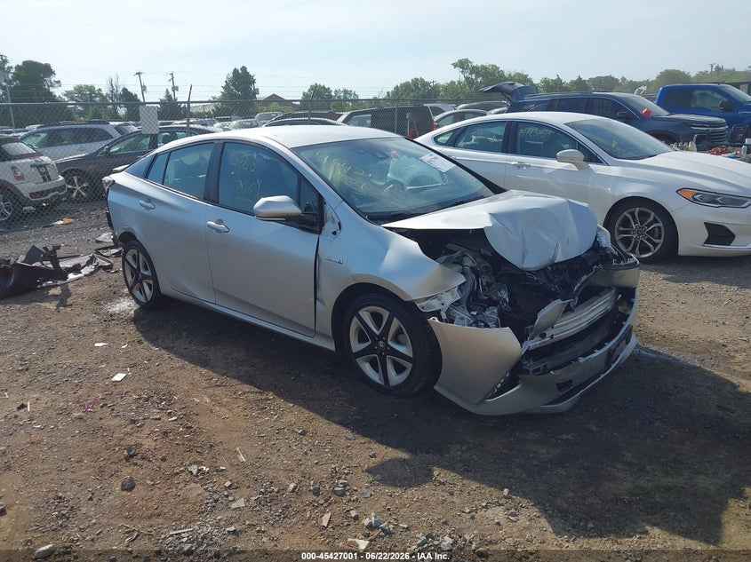 2016 Toyota Prius VIN JTDKARFU3G3005531 IAAI salvage auction — REAR END, Clear (Virginia), sold $1,550 on 2026-07-14 (photo 1)