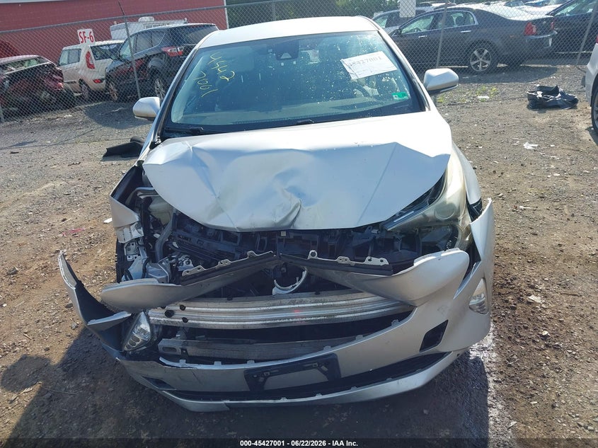 2016 Toyota Prius VIN JTDKARFU3G3005531 IAAI salvage auction — REAR END, Clear (Virginia), sold $1,550 on 2026-07-14 (photo 6)