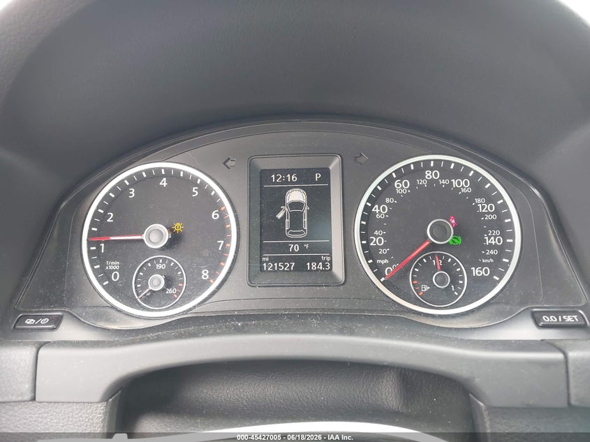 2014 Volkswagen Tiguan VIN WVGAV3AXXEW071192 IAAI salvage auction — FRONT END, Salvage (California), sold $1,500 on 2026-07-08 (photo 7)