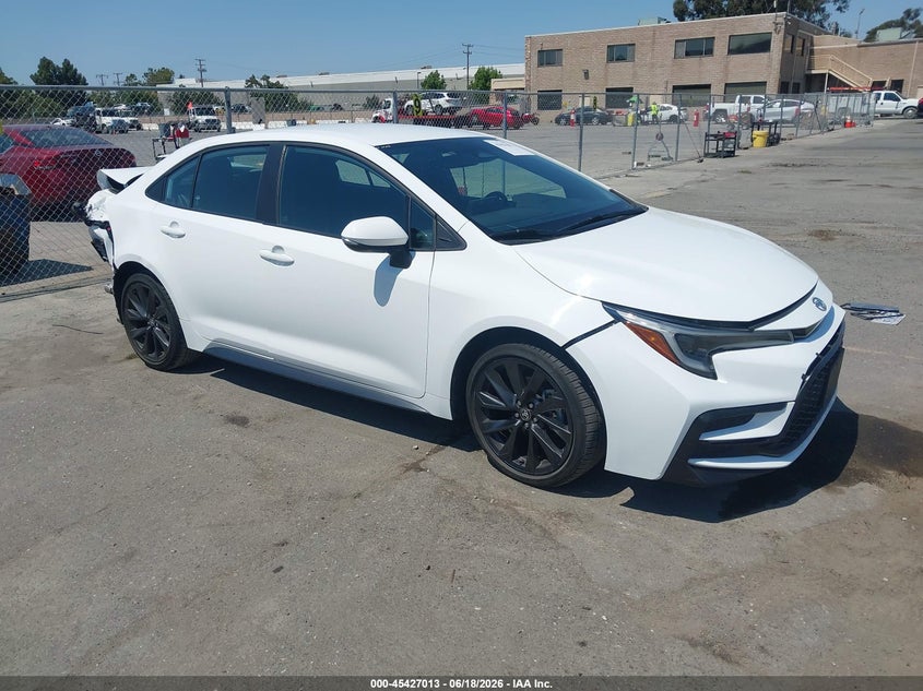 2023 Toyota Corolla VIN 5YFS4MCE9PP143105 IAAI salvage auction — REAR END, Salvage (California), sold $5,100 on 2026-07-29 (photo 1)
