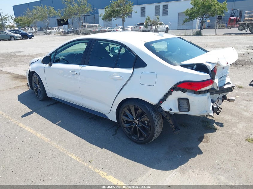 2023 Toyota Corolla VIN 5YFS4MCE9PP143105 IAAI salvage auction — REAR END, Salvage (California), sold $5,100 on 2026-07-29 (photo 3)