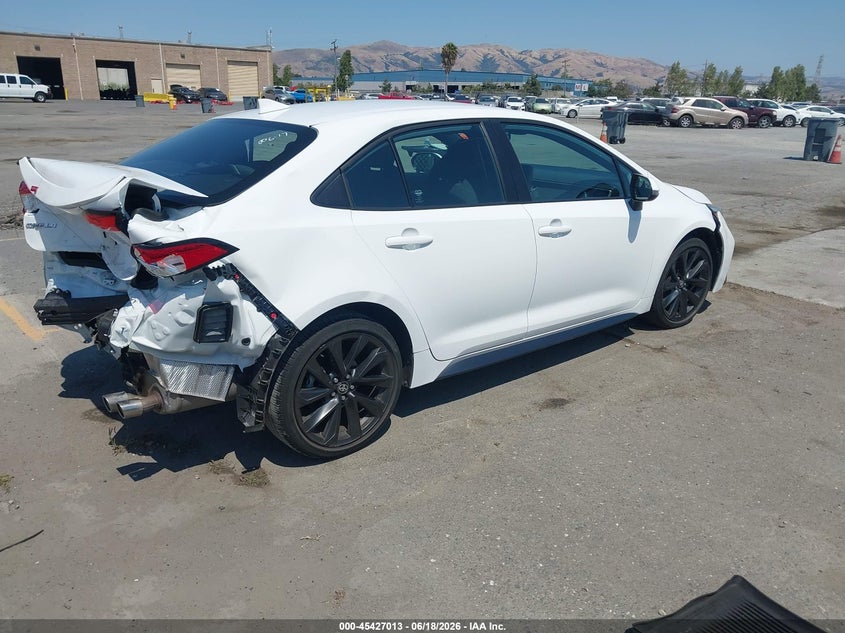 2023 Toyota Corolla VIN 5YFS4MCE9PP143105 IAAI salvage auction — REAR END, Salvage (California), sold $5,100 on 2026-07-29 (photo 4)