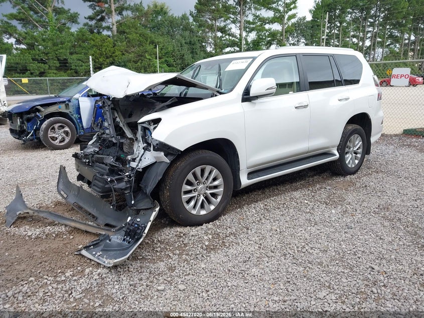 2021 Lexus Gx VIN JTJAM7BX2M5279677 IAAI salvage auction — FRONT END, Clear (Alabama), sold $8,100 on 2026-07-31 (photo 2)