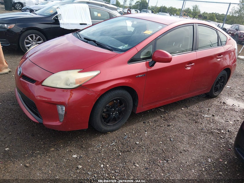 2013 Toyota Prius VIN JTDKN3DU0D1732234 IAAI salvage auction — NORMAL WEAR, Original (Ohio), sold $550 on 2026-07-30 (photo 2)