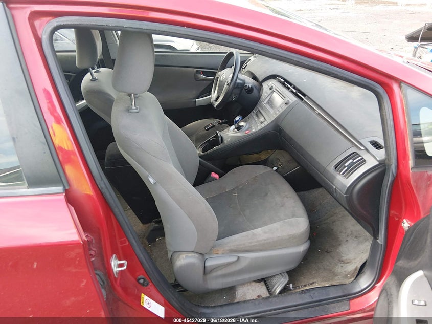 2013 Toyota Prius VIN JTDKN3DU0D1732234 IAAI salvage auction — NORMAL WEAR, Original (Ohio), sold $550 on 2026-07-30 (photo 5)