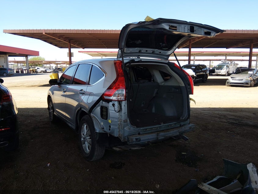 2012 Honda Cr-v VIN JHLRM3H58CC002436 IAAI salvage auction — REAR END, Salvage (Arizona), sold $2,650 on 2026-07-14 (photo 3)