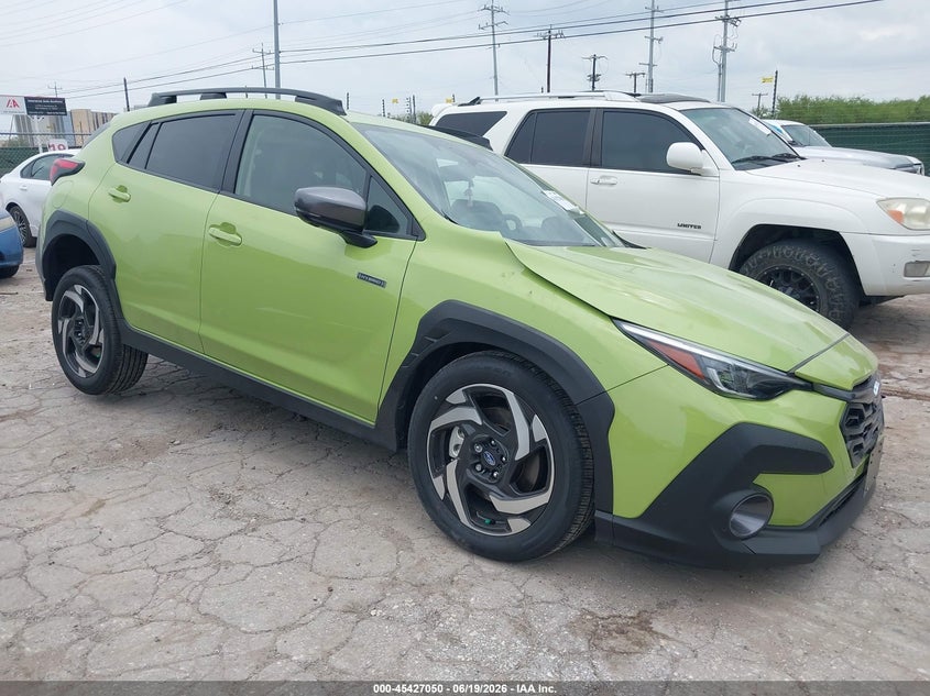2026 Subaru Xv VIN JF2GUSND7T8227087 IAAI salvage auction — LEFT FRONT, Salvage (Texas), sold $12,300 on 2026-08-02 (photo 1)