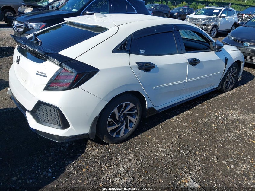 2017 Honda Civic VIN SHHFK7H95HU419344 IAAI salvage auction — FRONT & REAR, Salvage Title, sold $1,950 on 2026-07-28 (photo 4)