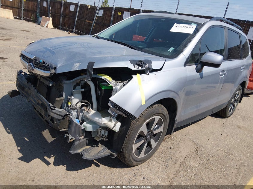 2018 Subaru Forester VIN JF2SJAECXJH540958 IAAI salvage auction — FRONT END, Salvage (Wyoming), sold $950 on 2026-07-28 (photo 2)