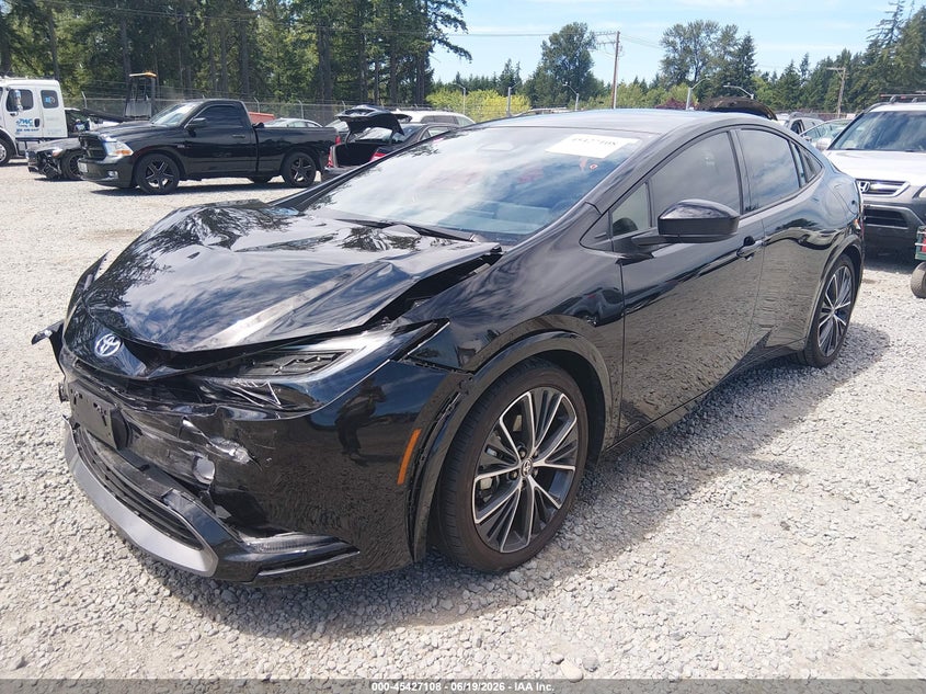 2025 Toyota Prius VIN JTDADABU4S3027573 IAAI salvage auction — FRONT END, Bill Of Sale (Washington), sold $11,100 on 2026-07-05 (photo 2)