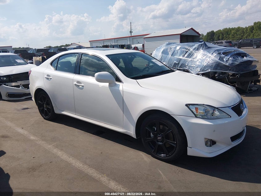 2006 Lexus Is 250 VIN JTHCK262362000436 IAAI salvage auction — SIDE, Salvage (North Carolina), sold $950 on 2026-07-08 (photo 1)