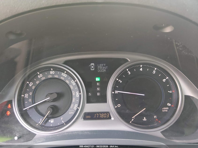 2006 Lexus Is 250 VIN JTHCK262362000436 IAAI salvage auction — SIDE, Salvage (North Carolina), sold $950 on 2026-07-08 (photo 7)